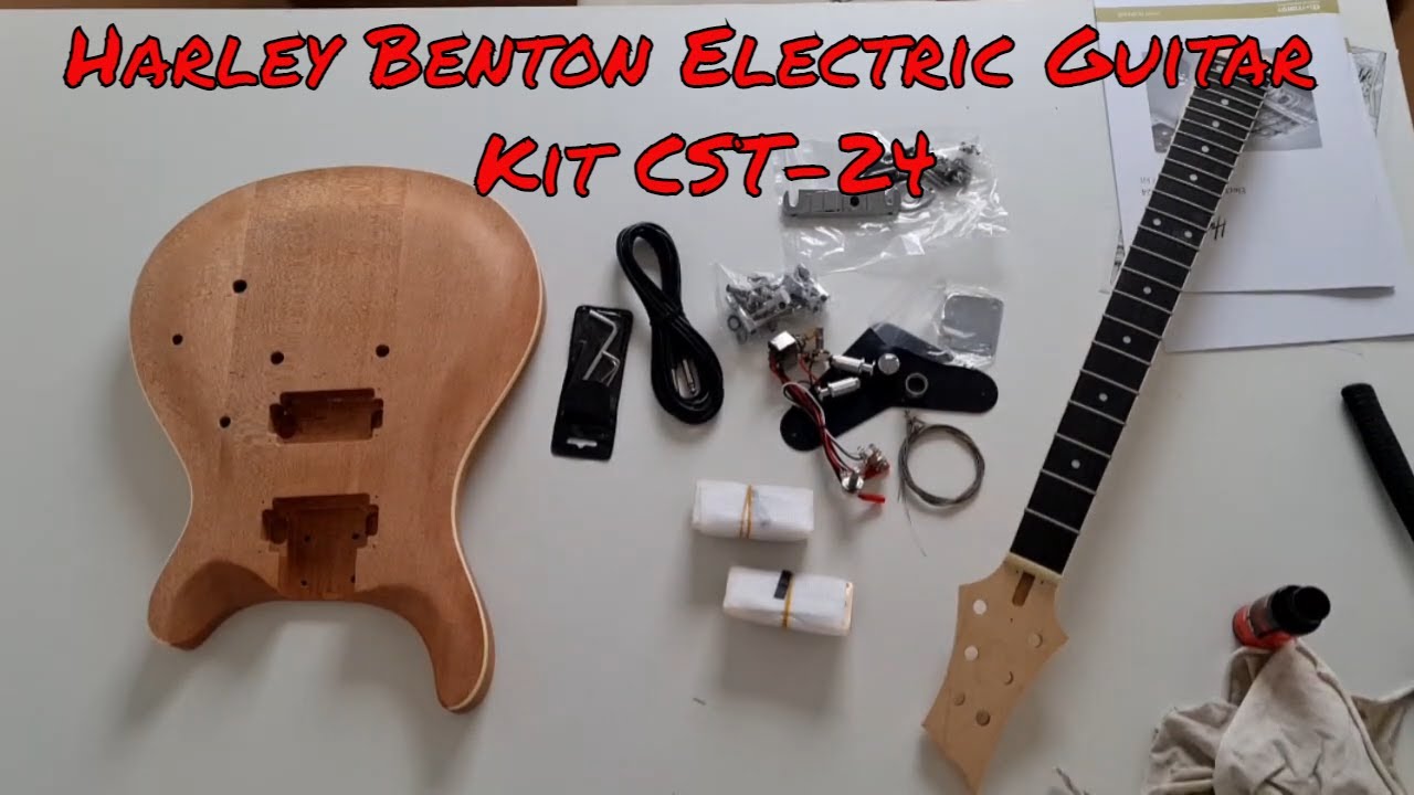 Build Your Dream Guitar: Harley Benton CST-24 DIY Kit