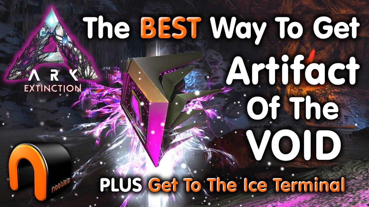 ARK Extinction ARTIFACT OF THE VOID и Терминал Ледяного Титана