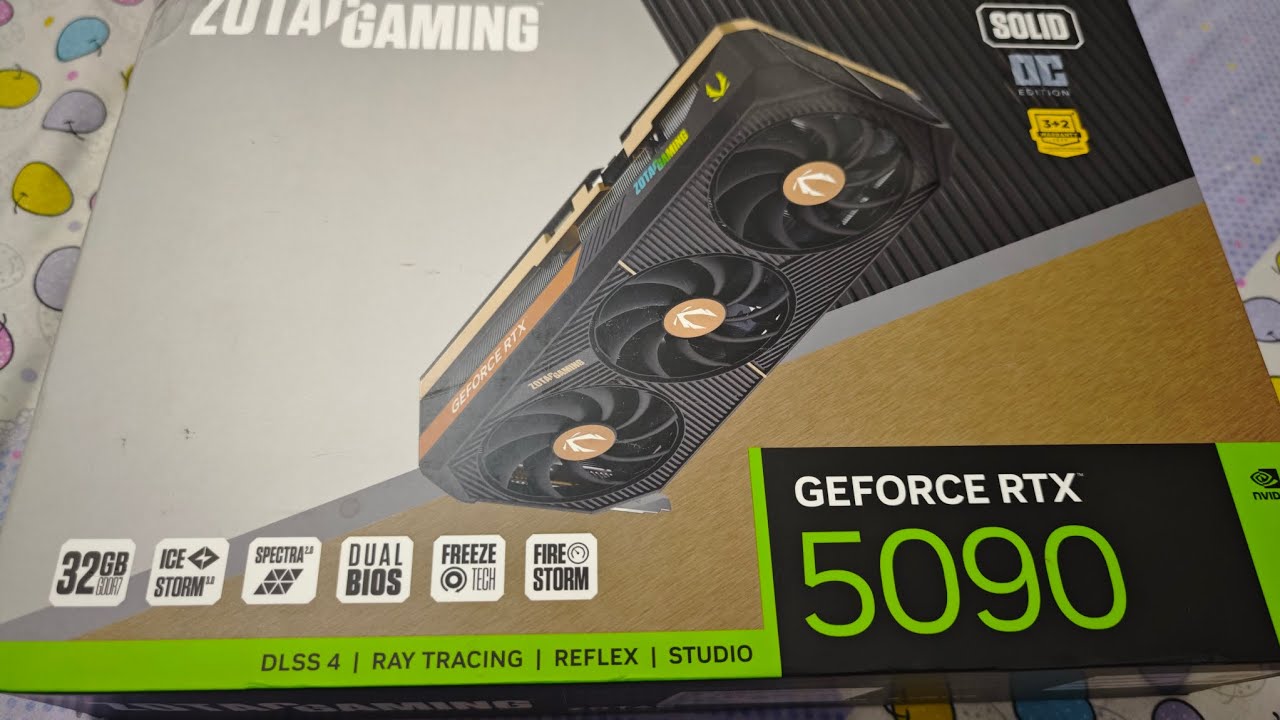 Zotac 5090 Solid OC Graphics Card (RTX 5090 GPU) overview and purchase link