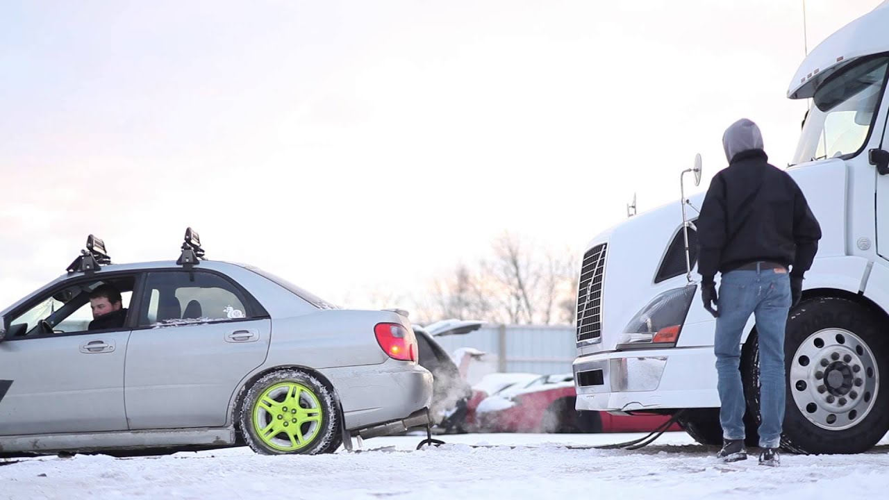 Raw Subaru Pulling Power