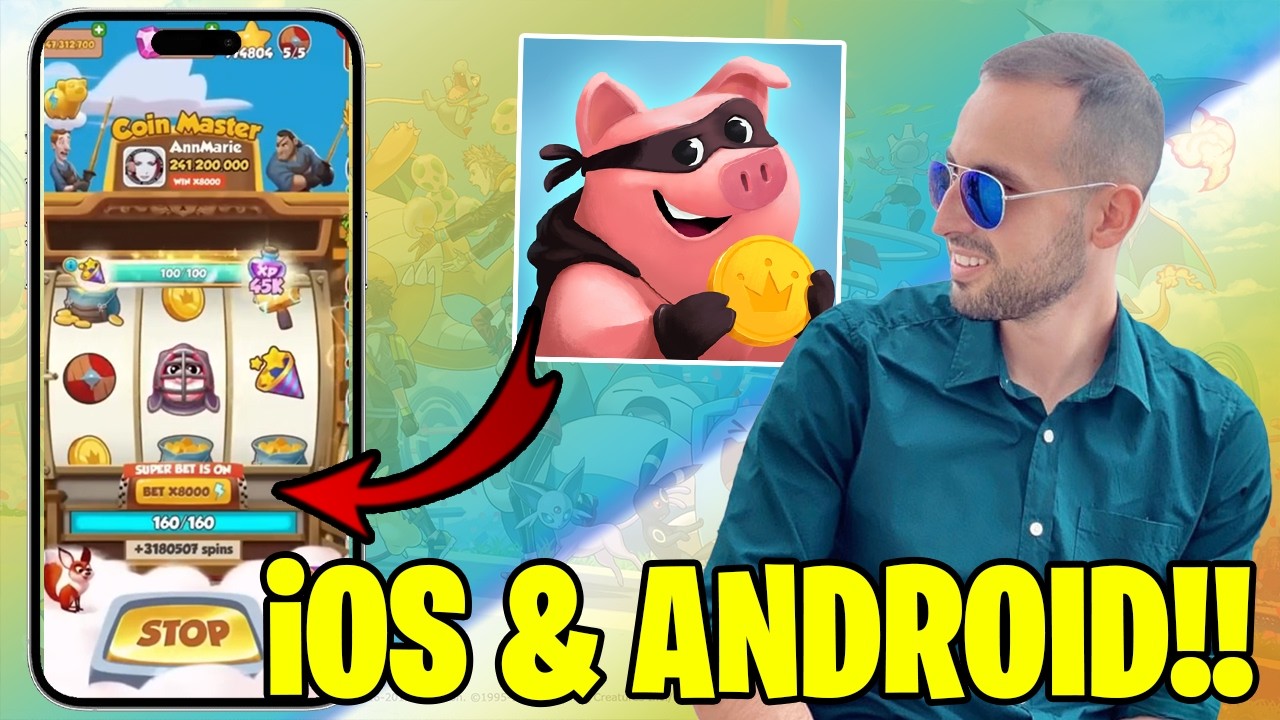 Coin Master Free Spins MOD iOS & Android - How to Get Unlimited Spin in Coin Master 2026