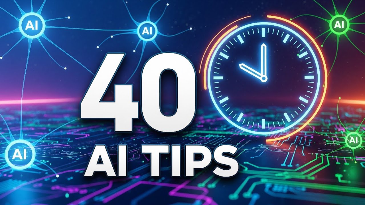 100K Special: Save your time with these 40 tech and AI tips!