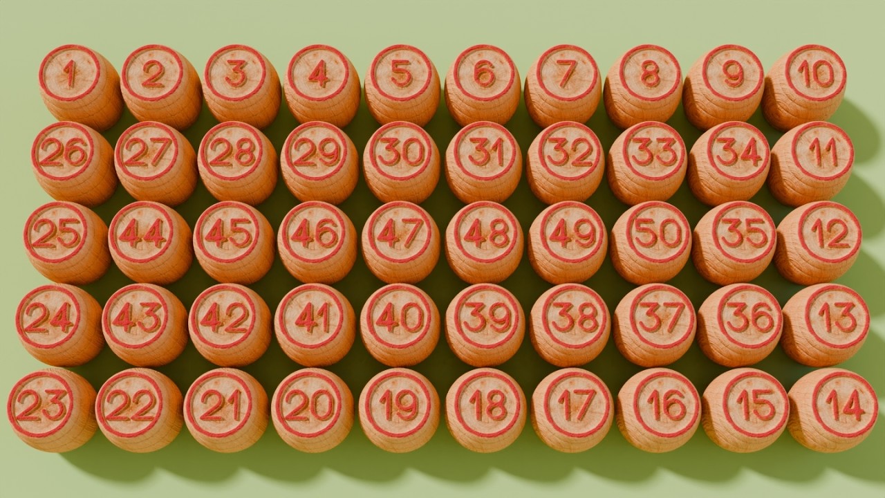 Песенка с цифрами от 1 до 50 в игре Bingo Barrels