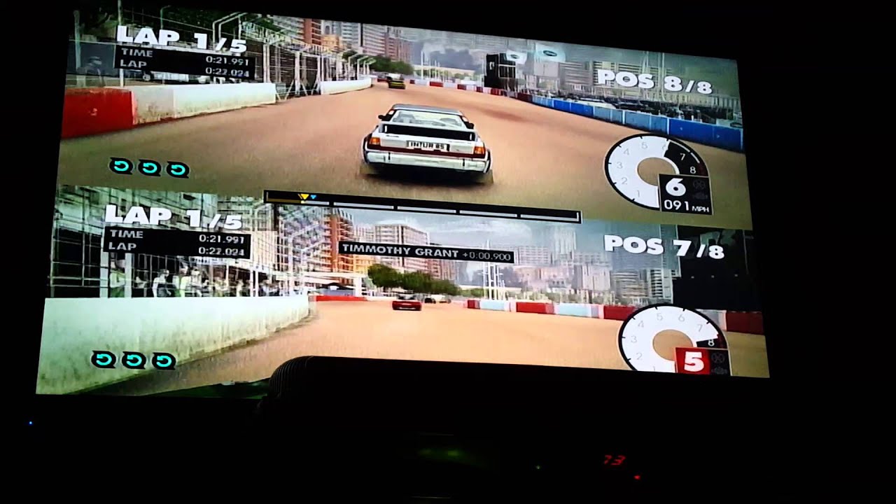 Dirt 3---2 player gameplay