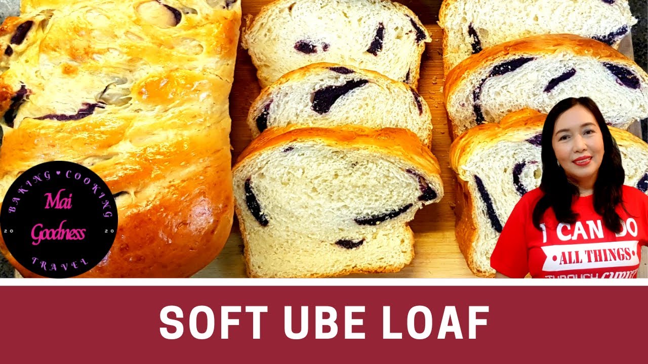 Ube Loaf Bread by Mai Goodness | Purple Yam Loaf Bread | For Home Baking Business