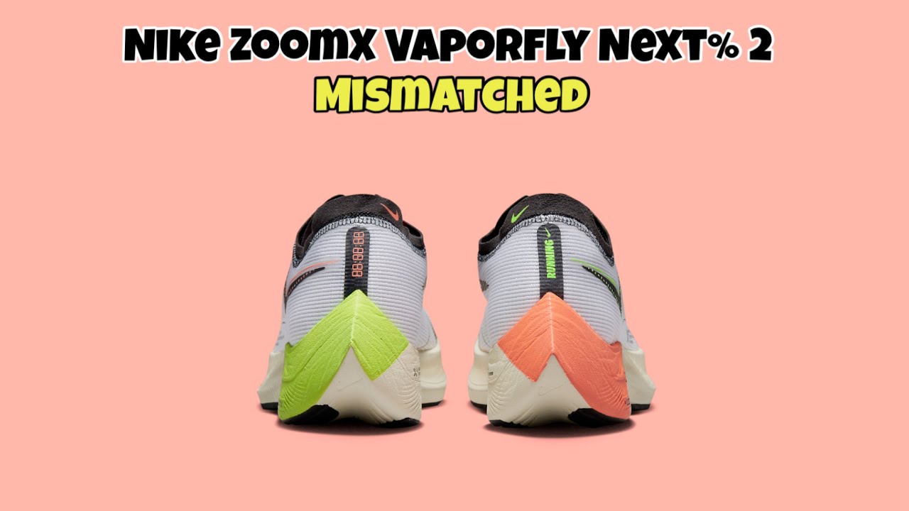 Nike ZoomX Vaporfly Next% 2 Mismatched