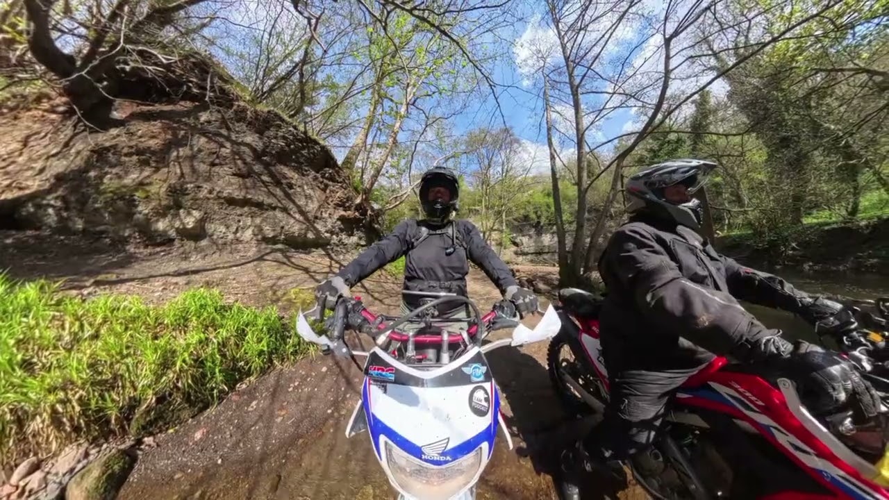 Ultimate Yorkshire greenlanes all legal lanes in Yorkshire, #Honda #crf #offroad