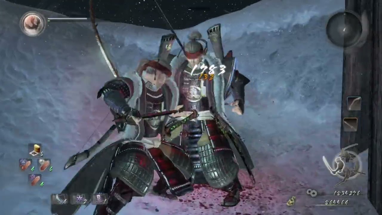 [Nioh] Mission 26 - Falling Snow [Boss: Yuki-onna]