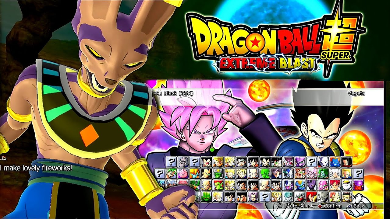 dragonball extreme blast all caracter and stage , (PS3) (dragonball raging blast mod)