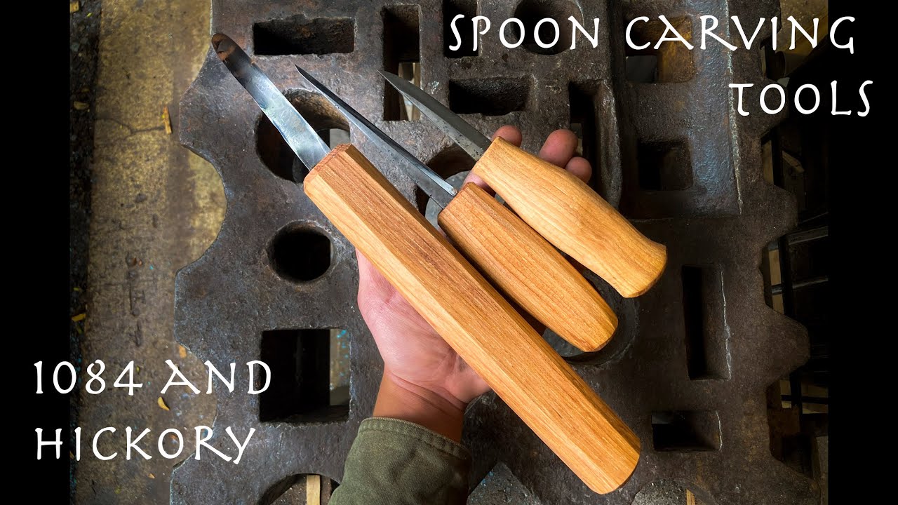Making Greenwood Spoon Carving Tools (Sloyd, Spoon Knife, and Kiradashi)- Without Using a Forge