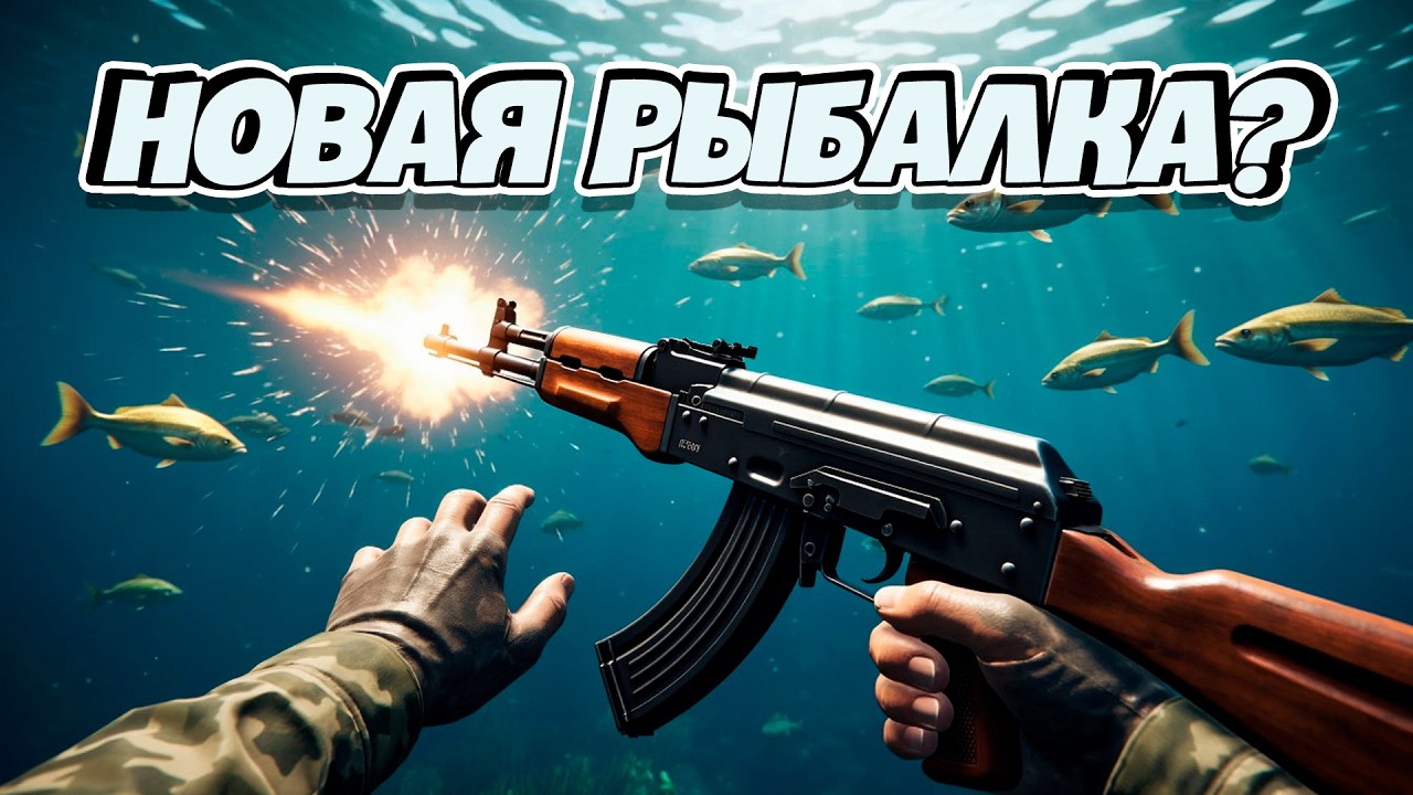 РЫБАЧУ С ПОМОЩЬЮ КАЛАША?! | Fish Hunters: Most Lethal Fishing Simulator