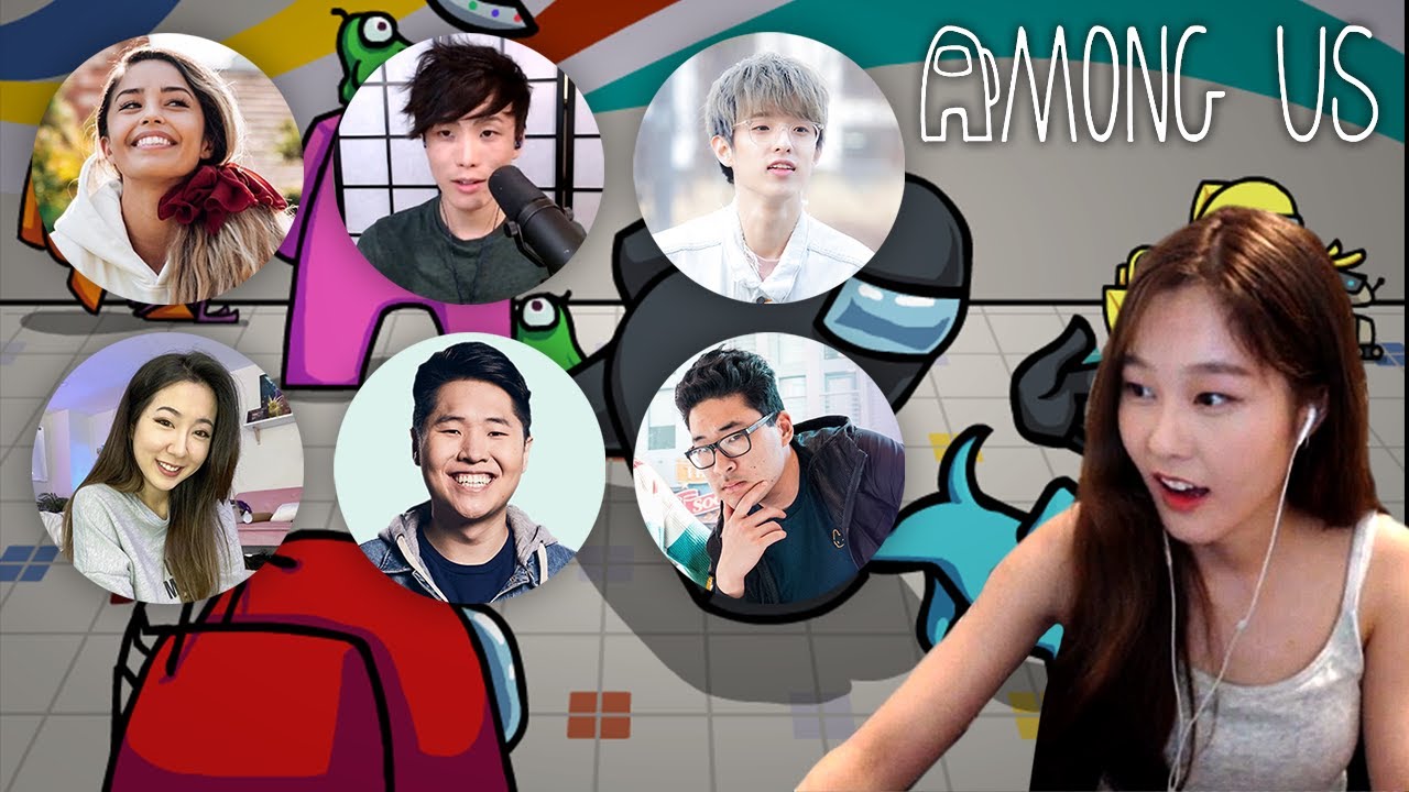 39daph Plays Among Us #6 - w/ Disguised Toast, Day6 Jae, Valkyrae, Fuslie, Sykkuno, Peter Park