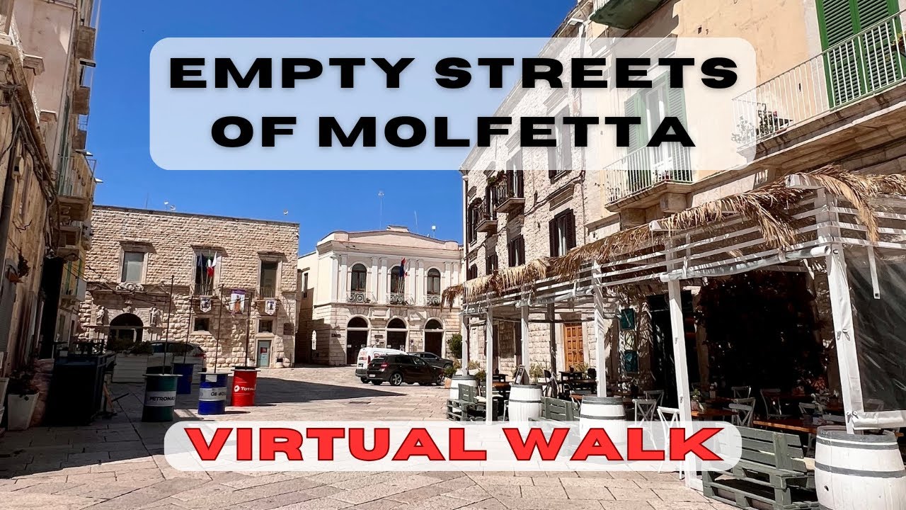 Molfetta Old Town Walk – Empty Streets, Stone Echoes & Quiet Summer Vibes