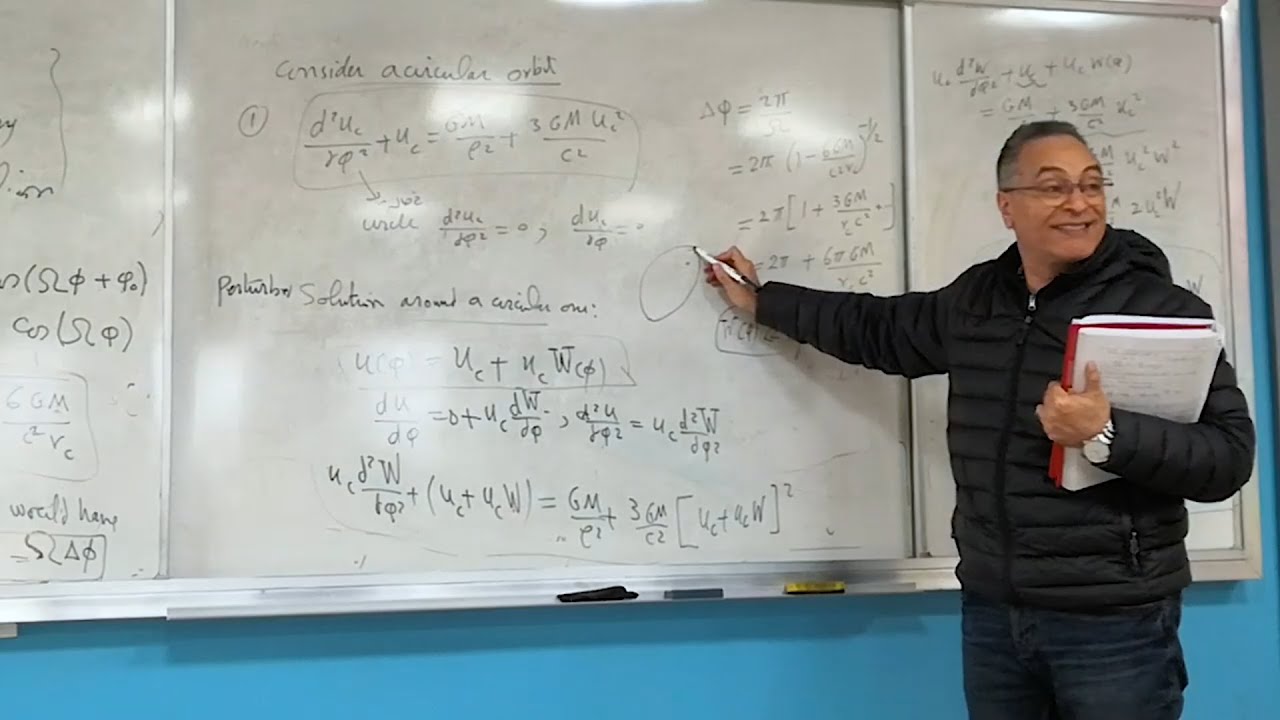 Precession of Mercury Perihelion: Gravity & General Relativity #29.2 | ZC OCW