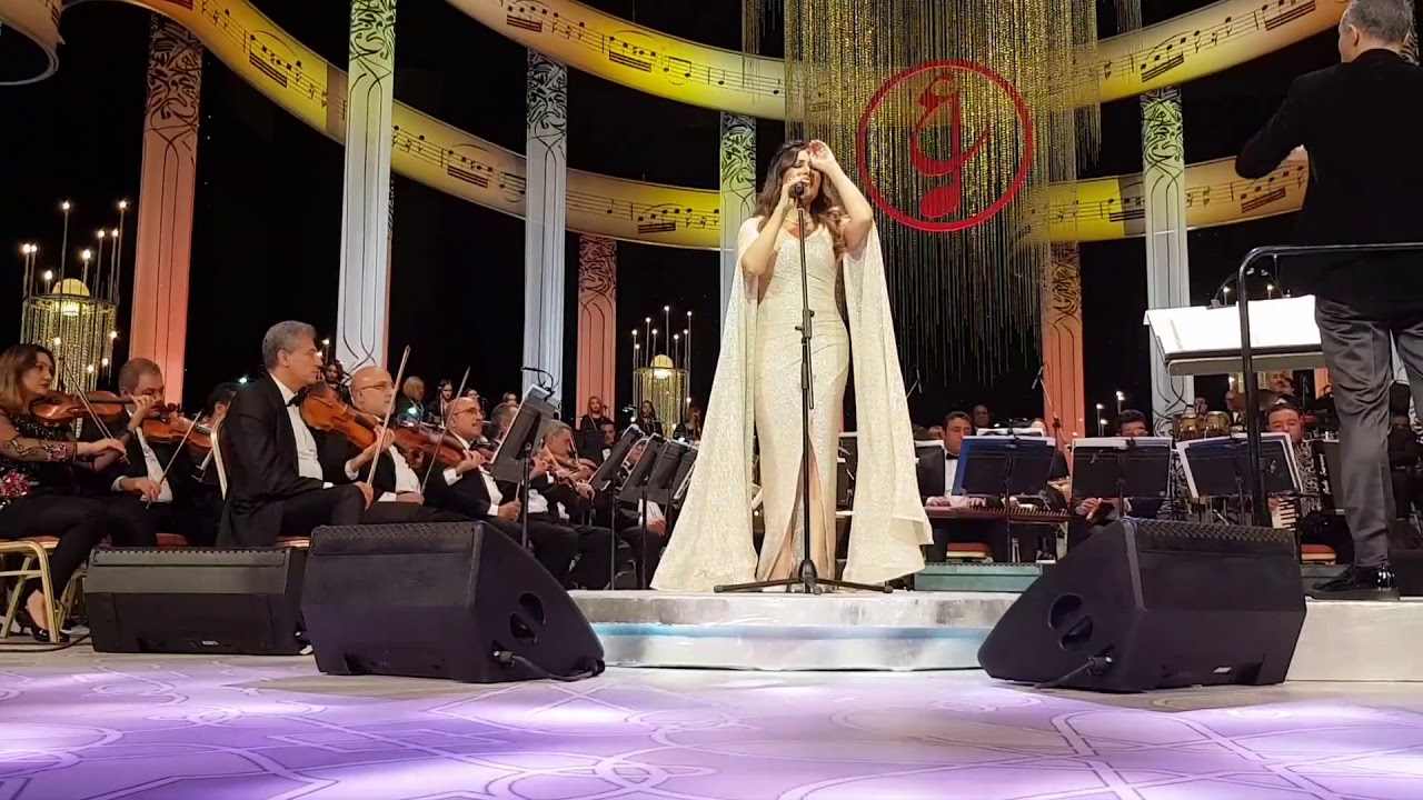 لطيفة حفلة دار الأوبرا المصرية