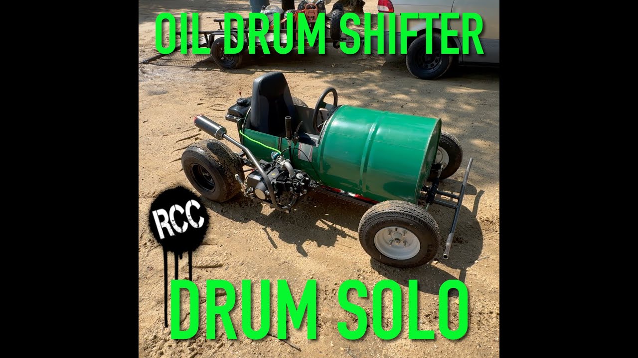 Building an Oil Drum Shifter Kart - The DRUM SOLO!