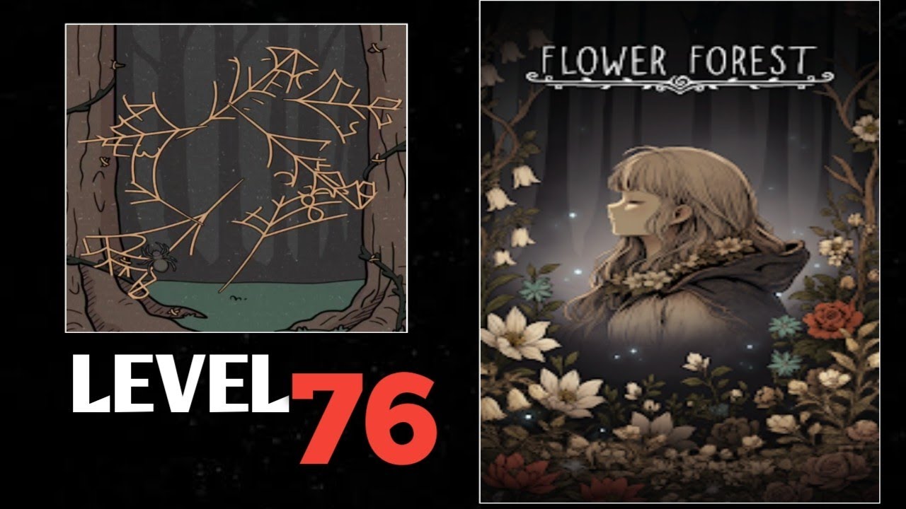 Flower Forest Word Puzzle Level 76 Solution