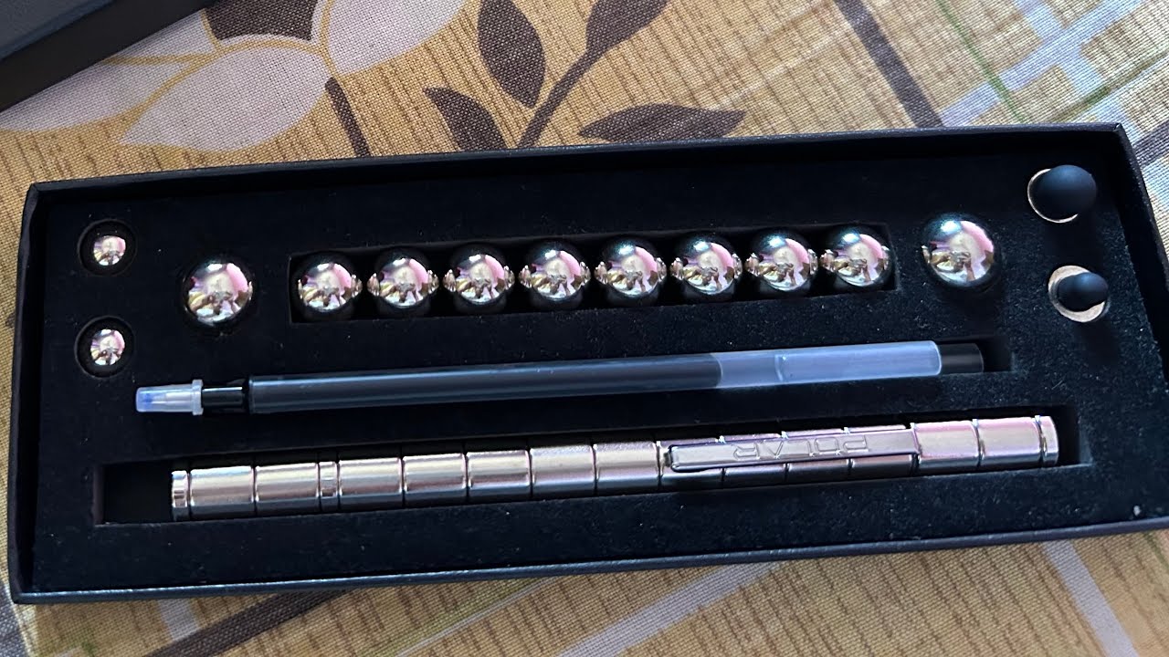 Polar Magnetic fidget pen unboxing