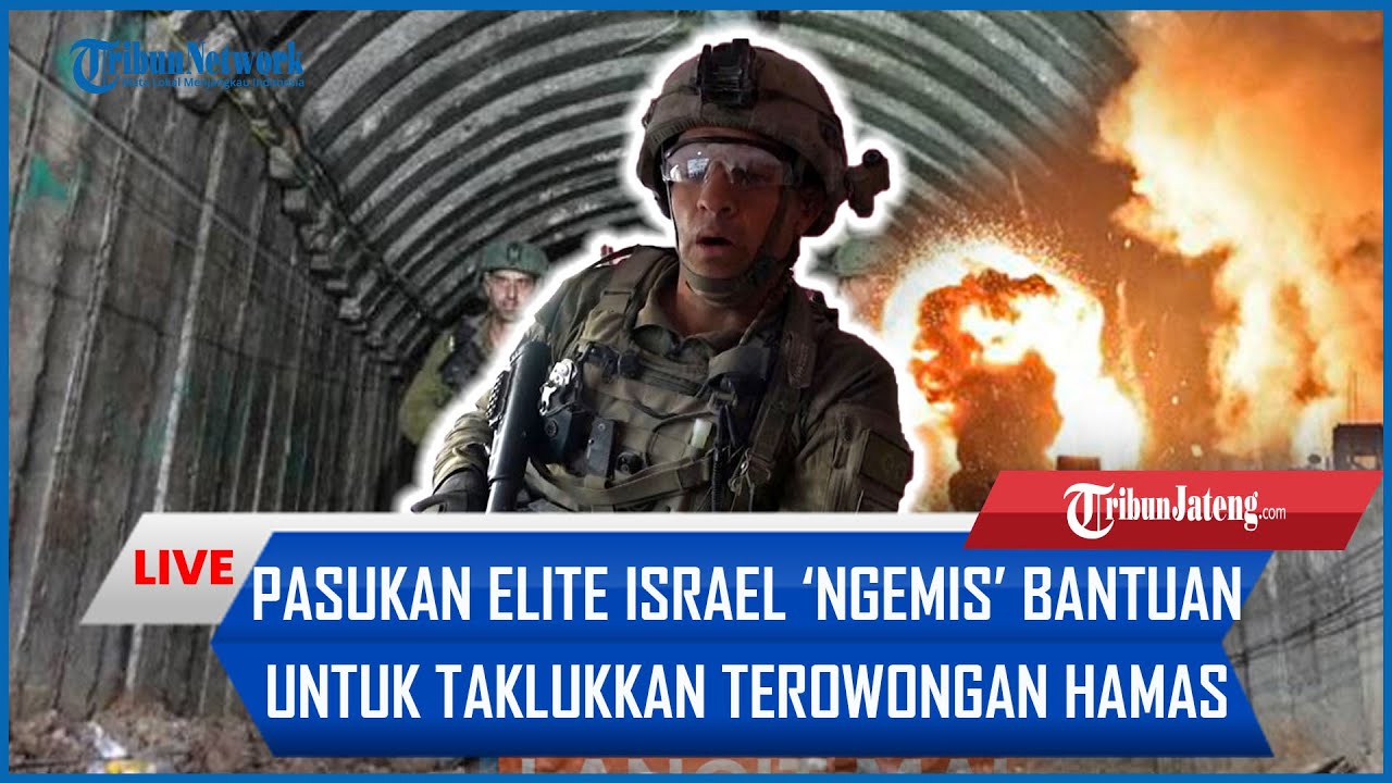 🔴 Pasukan Elite Yahalom Israel Mengemis Sumbangan untuk Taklukkan Terowongan Hamas, Zionis Bangkrut?