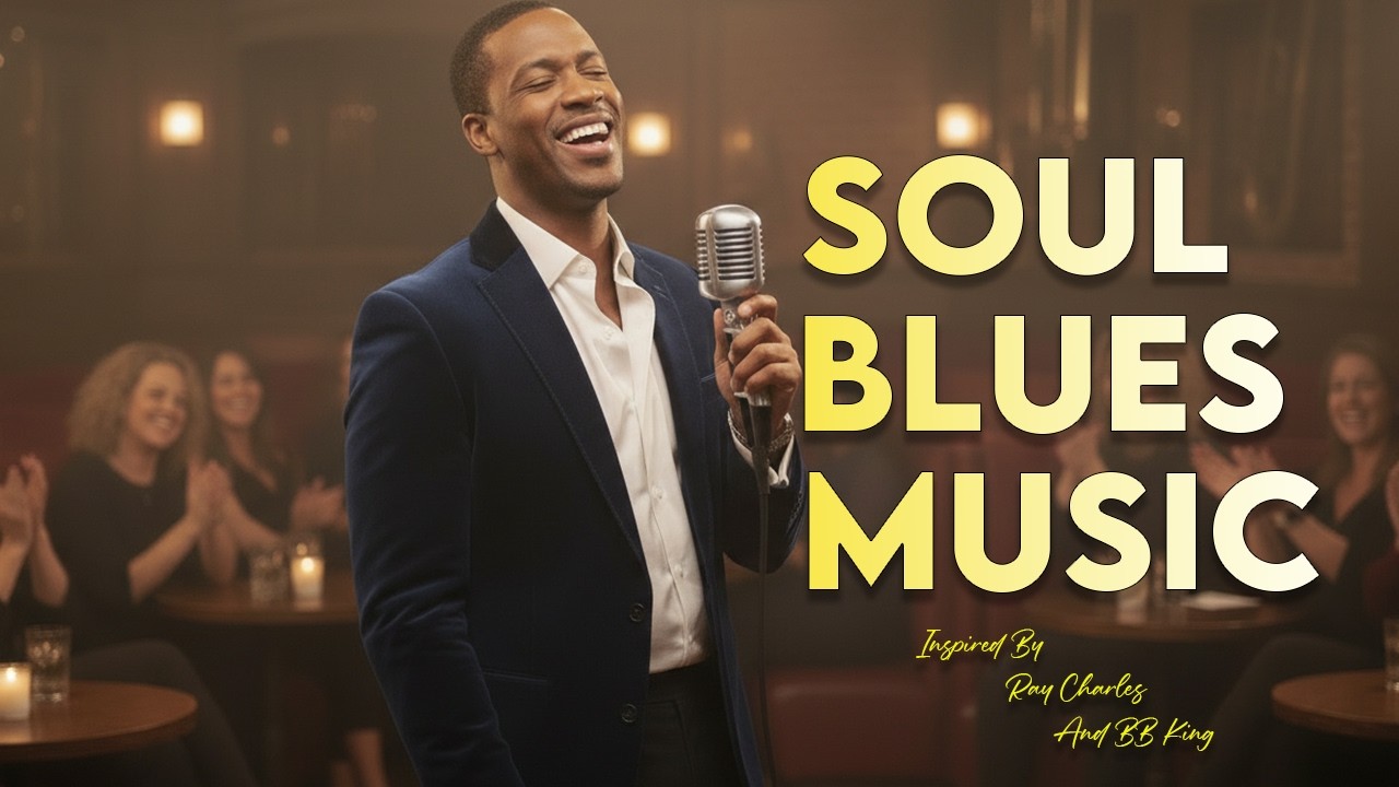 Soul Blues Music | Songs inspired by Ray Charles, Etta James and Otis Redding | Smooth & Timeless