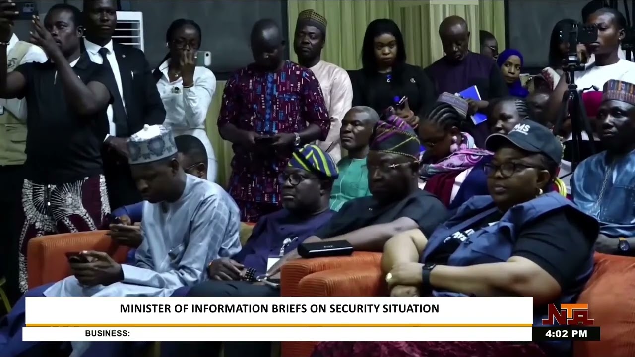 Minister of Information's Brief on Security Situation 4th June 2026