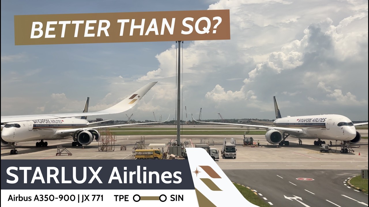 TRIP REPORT | Is Starlux Airlines still excellent? Taipei to Singapore on an Airbus A350-900