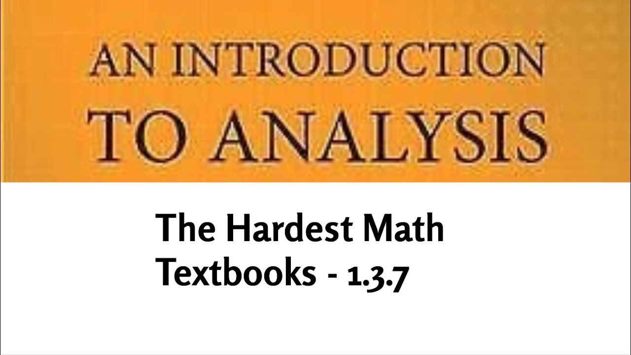 The Hardest Math Textbooks - The Rank Nullity Theorem, and the Mapping Theorem
