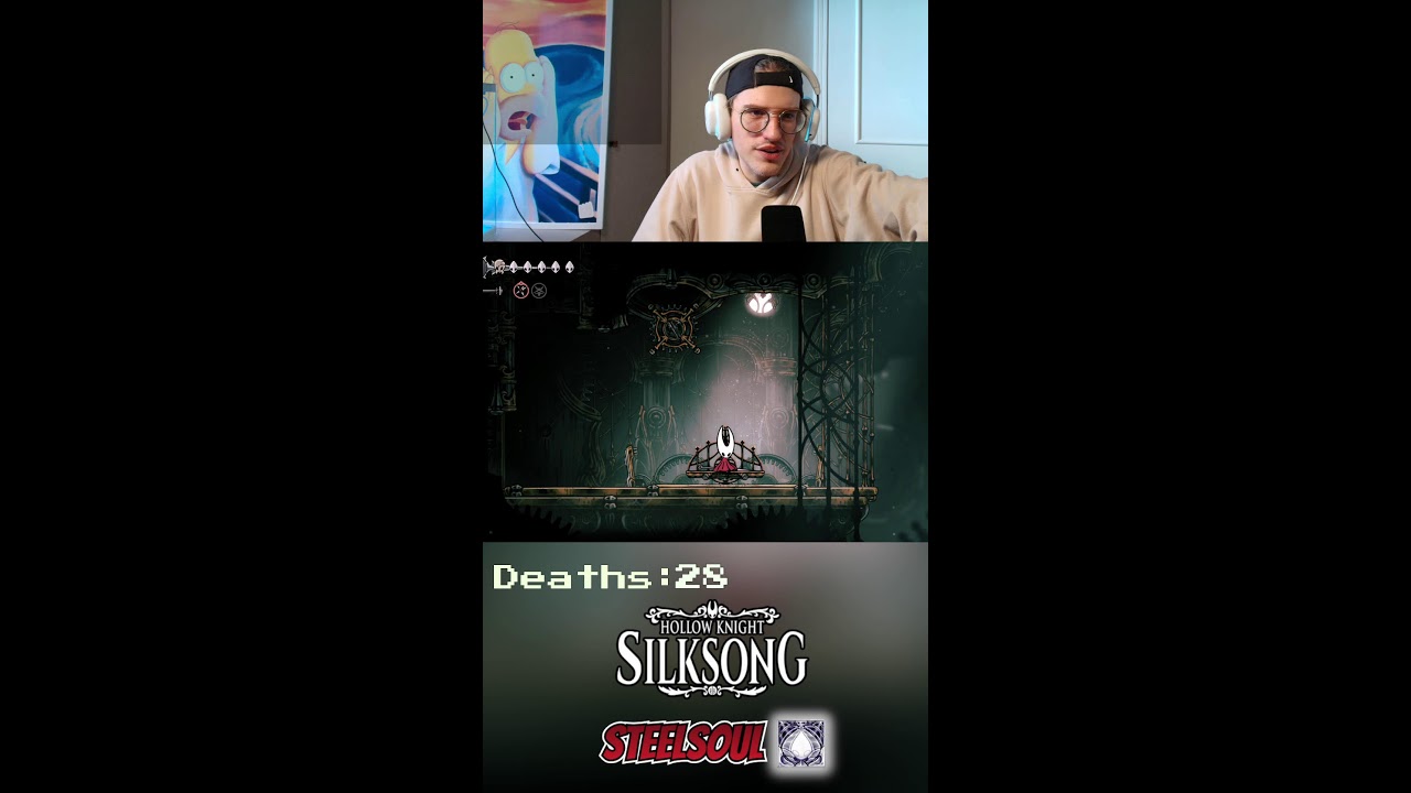 Silksong Steelsoul 100% Playthrough | No Pause Quit Allowed! | #silksong