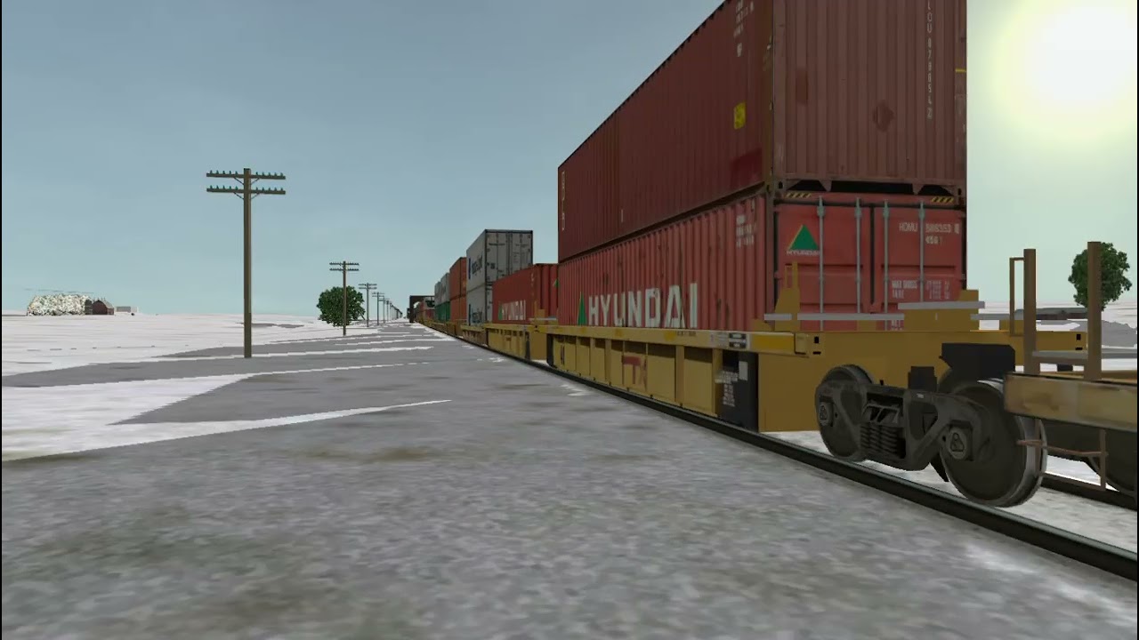 ORTS: High Speed UP C45AH #8135 WB IG4TA-02 At Clinton, IA