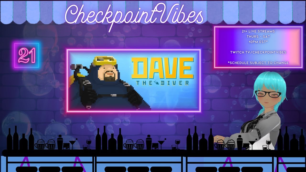 CheckpointVibes 21+ | Deep Sea by Day, Sushi Hustle by Night 🍣🌊 Dave the Diver Part 5