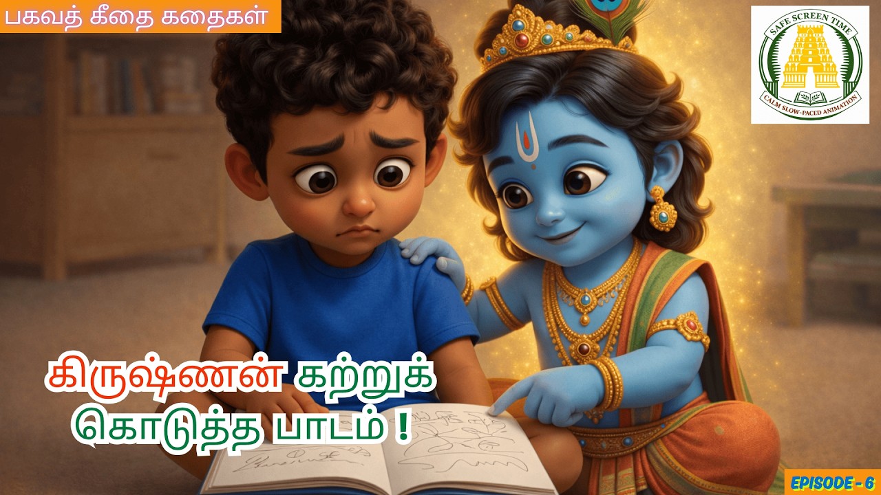 Curious Kids Learn More 😮 | அறிவின் முக்கியத்துவம் | பகவத் கீதை குழந்தைகள் கதை | கிருஷ்ணர் கதைகள்