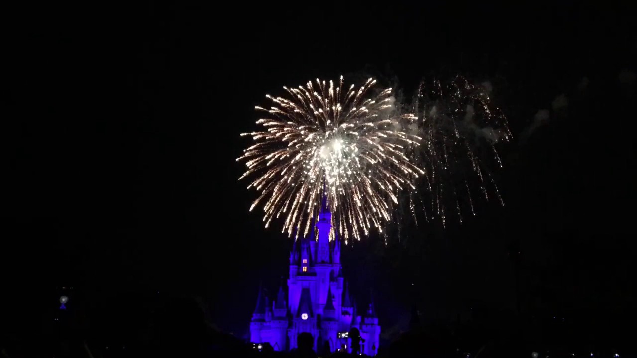 The Final Wishes Fireworks Show - Magic Kingdom - May 11th 2017