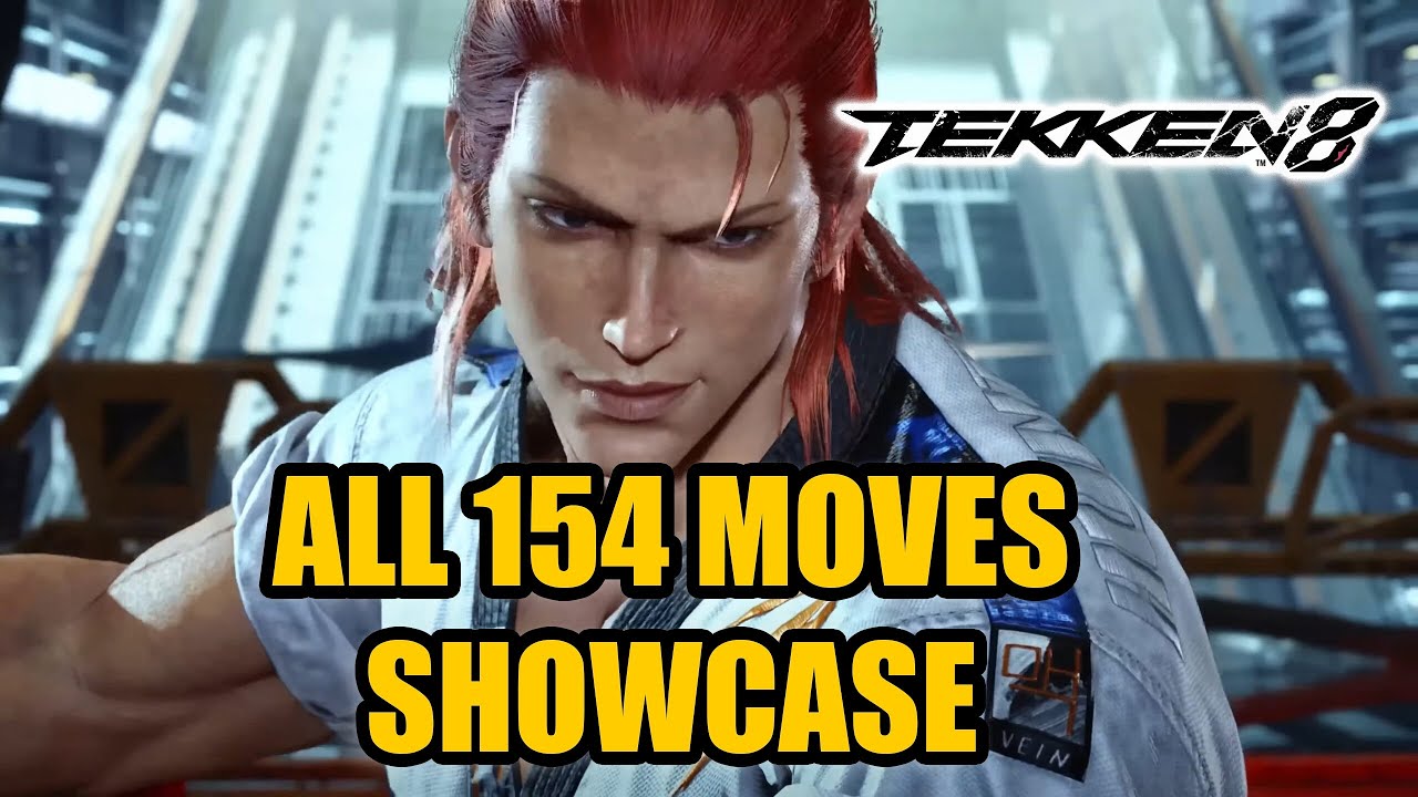 HWOARANG COMPLETE MOVELIST SHOWCASE (154 MOVES) - TEKKEN 8 CNT BETA TRAINING MODE