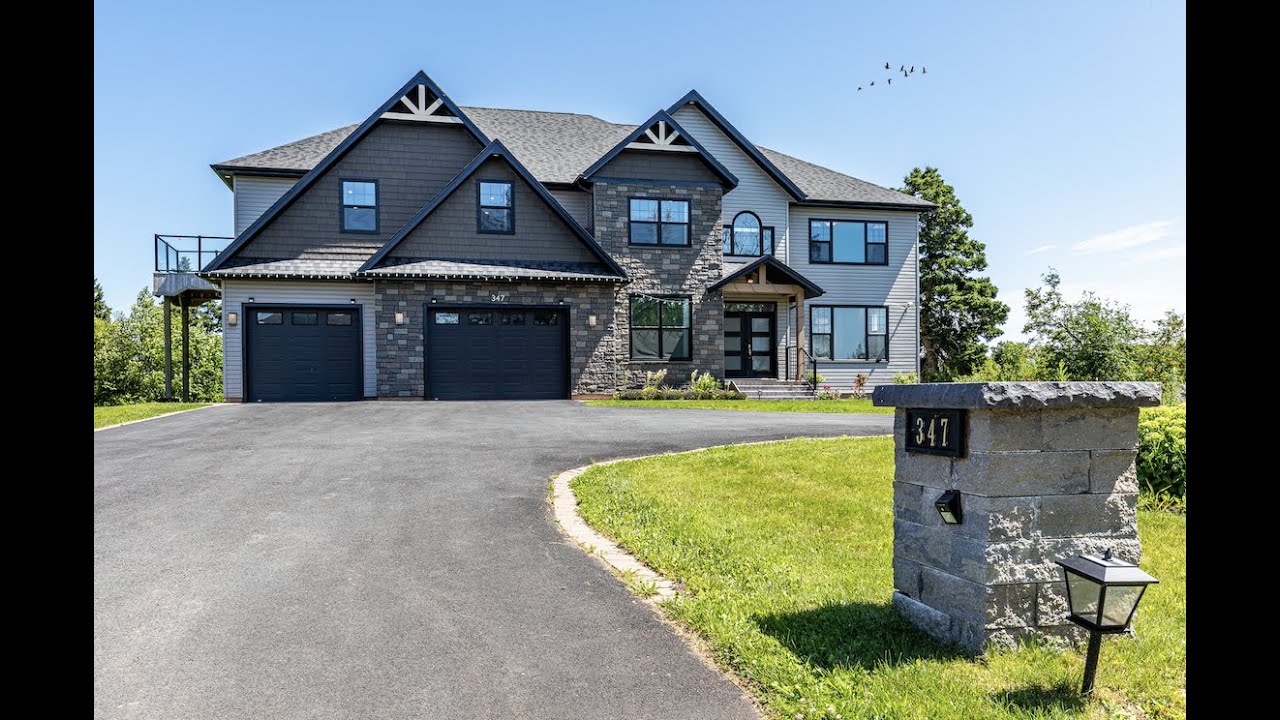 2.1 Million Dollar Waterfront Luxury Home in PEI | 347 Sunrise Cove, Cornwall, Prince Edward Island