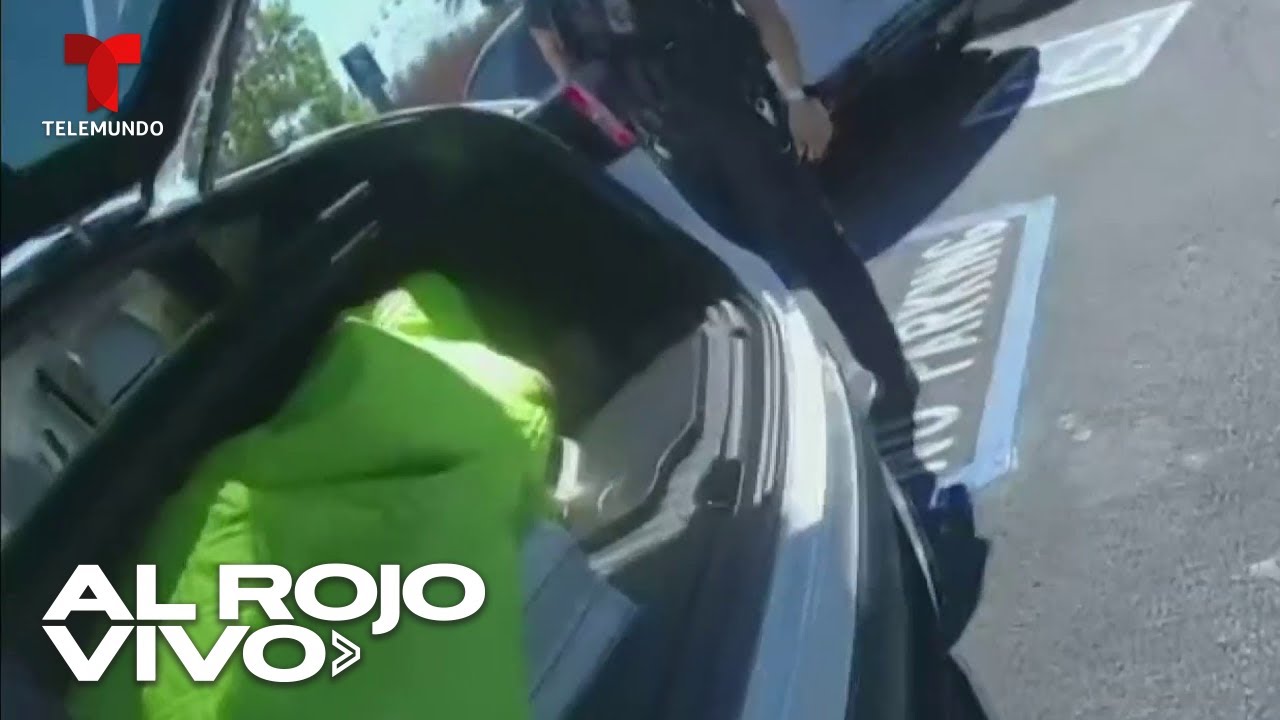 Mujer se esconde en maletero de su auto para evitar ser arrestada en California