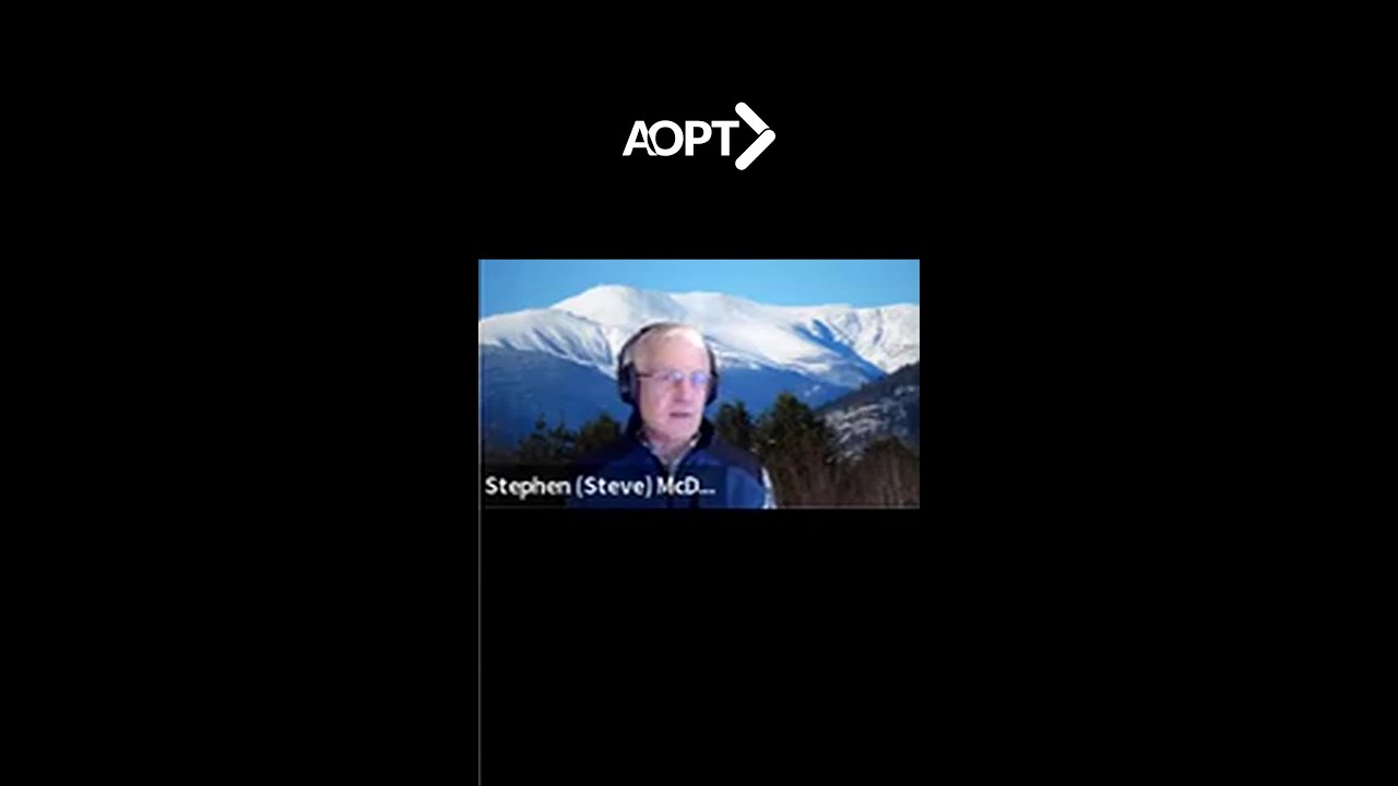 Missed our town hall on AOPT's 9 bold initiatives?
