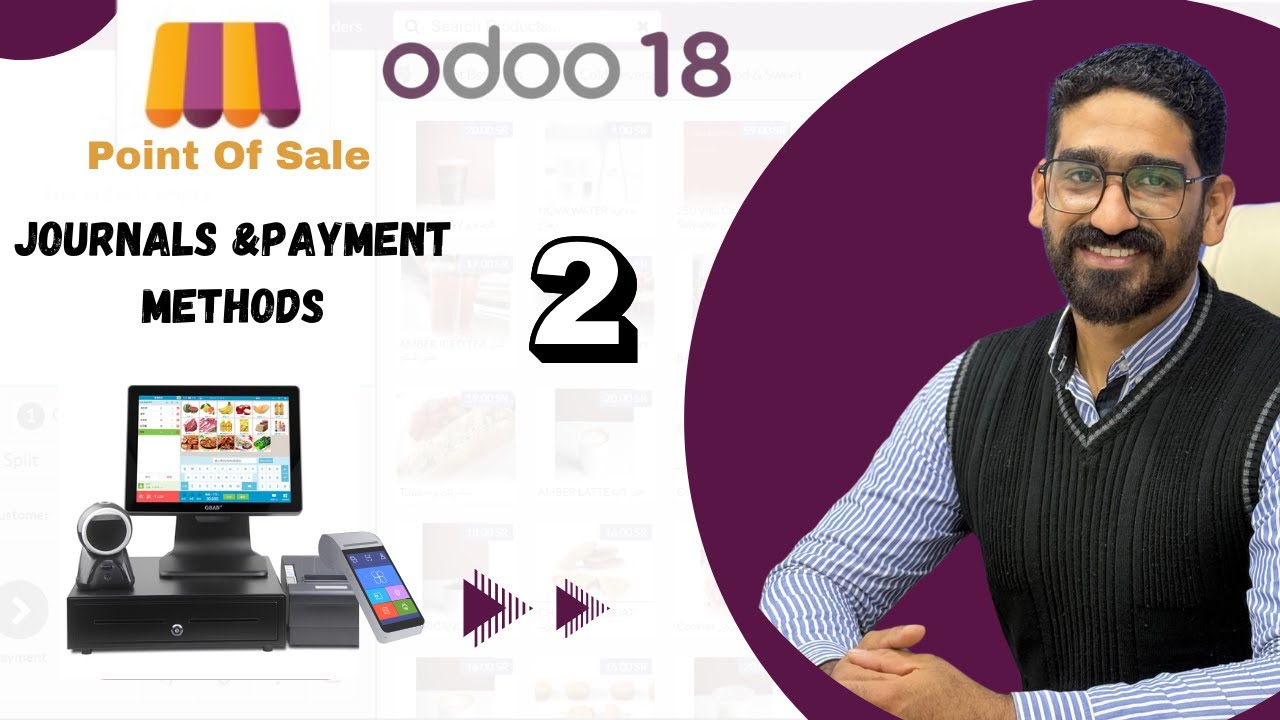 POS  Journals and Payment Methods in Odoo 18 - تهيئة دافتر اليومية وطرق الدفع
