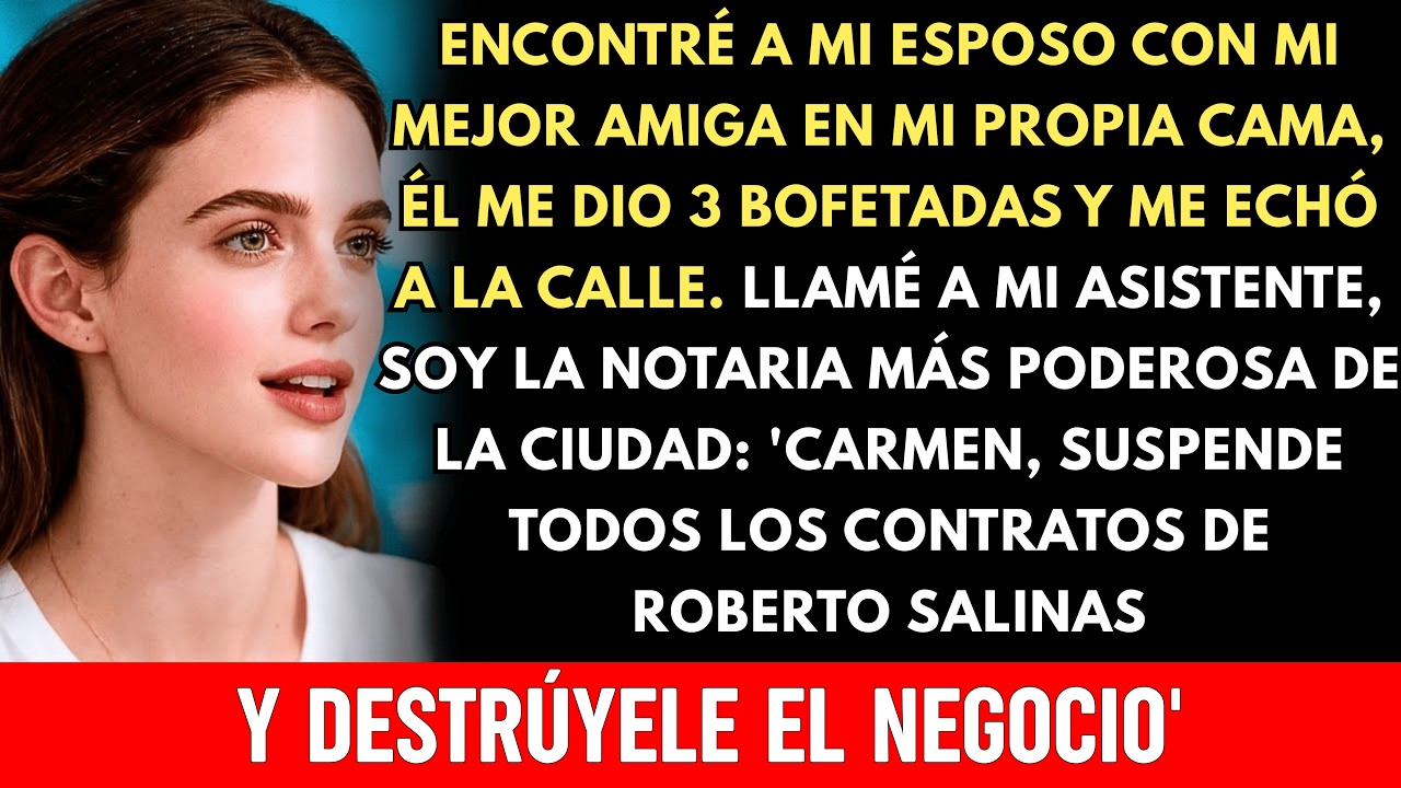 Mi Mejor Amiga Y Mi Esposo Me Traicionaron, Él Me Dio 3 Bofetadas Y Me Echó De Casa Así Que Llamé...