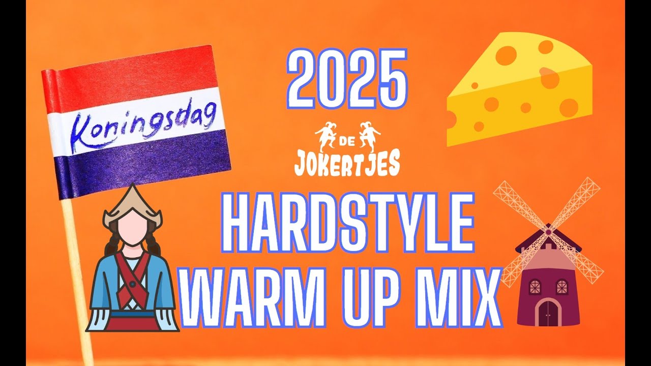 Koningsdag 2025 Warm-Up Mix💣 | Hardstyle tot Uptempo | Springstof met De Jokertjes | #GEKKENHUIS