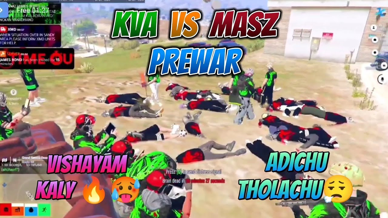 KVA VS MASZ SITUATION 😌 PREWAR KALICHAPPOL 😮‍💨 KVA ADICHU THOLACHU 🔥🥵 