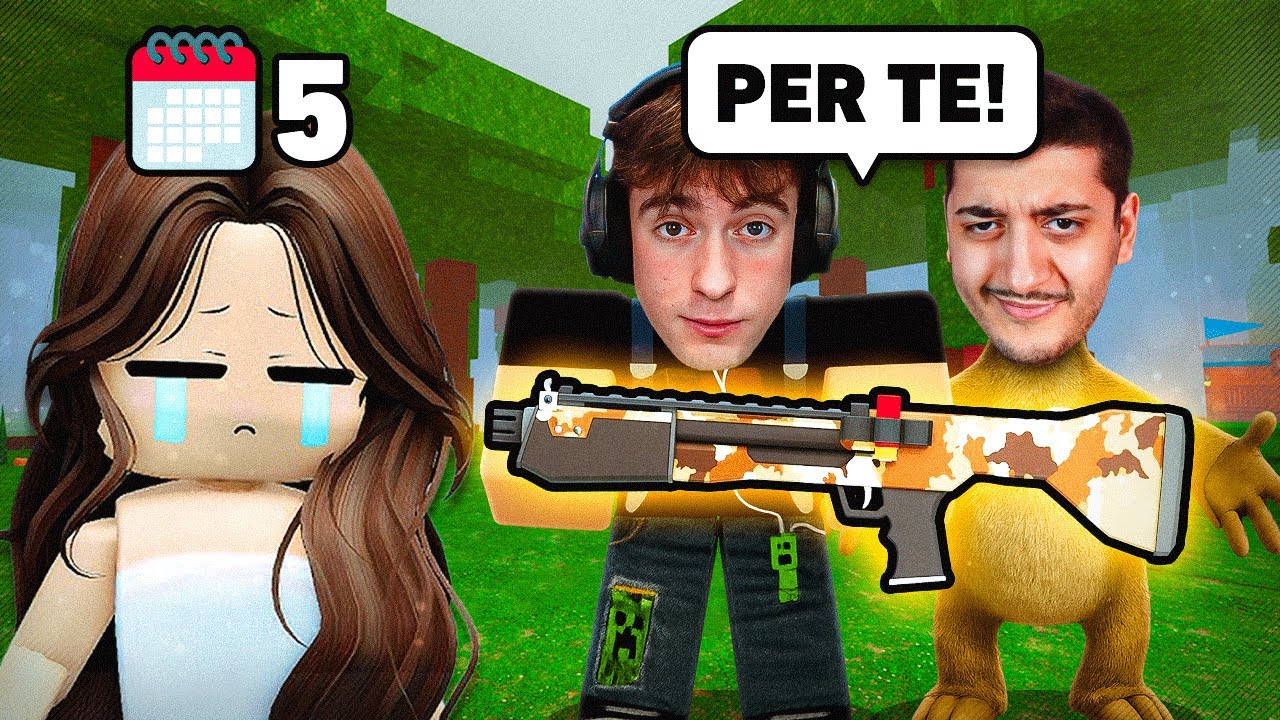 AIUTO una RAGAZZA a VINCERE 99 NOTTI per la PRIMA VOLTA!! con ITSNICO17 su ROBLOX ITA