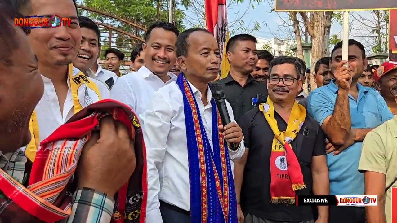 Expire Paijak Ananta BJP o Phaljak kha Mungsa Chugya bo Sakha Rabindra Debbarma