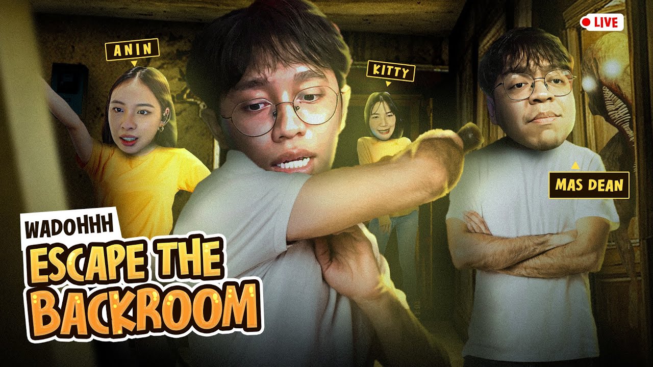 PARTYAN GAK SUPRISE TERJEBAK DI BACKROOM! - ESCAPE THE BACKROOM