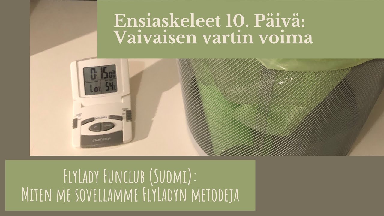 Ensiaskeleet - 10. Päivä: Vaivaisen vartin voima