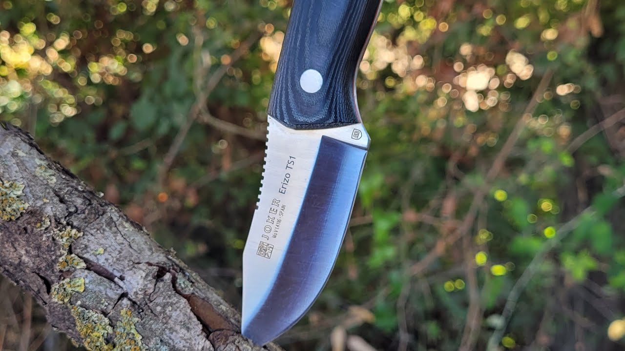 QUE CUCHILLO NOS LLEVAMOS DE VIVAC?🔪🏕JOKER ERIZO TS1,SON UTILES LOS NECK KNIVES?#bushcraft#cuchillos