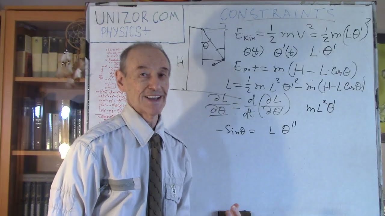 Physics+ Lagrangian Constraints: UNIZOR.COM - Physics+ 4 All - Lagrangian