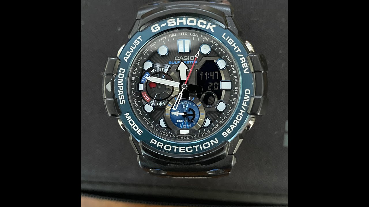 CASIO G-SHOCK GULFMASTER GN1000B BATTERY REPLACEMENT