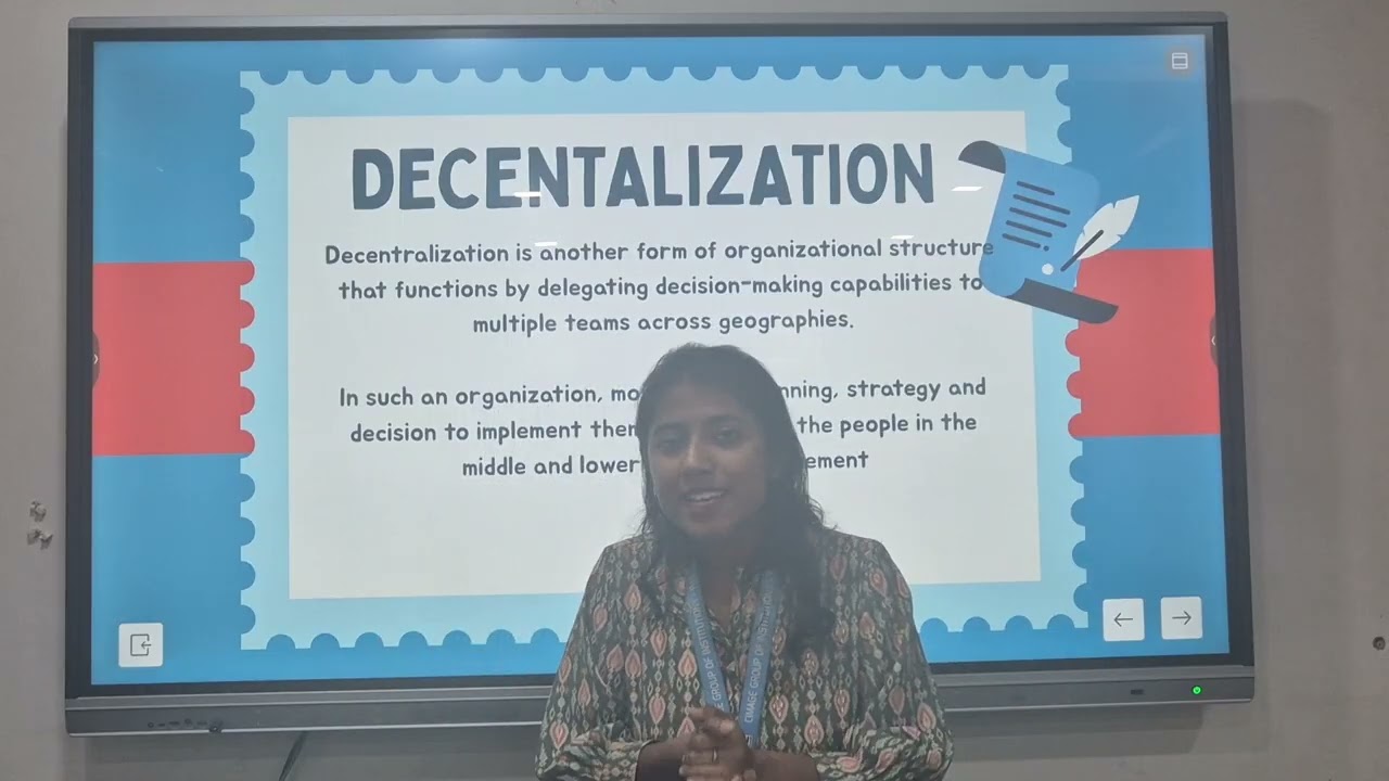 Centralization & Decentralization by Payal Neogi 