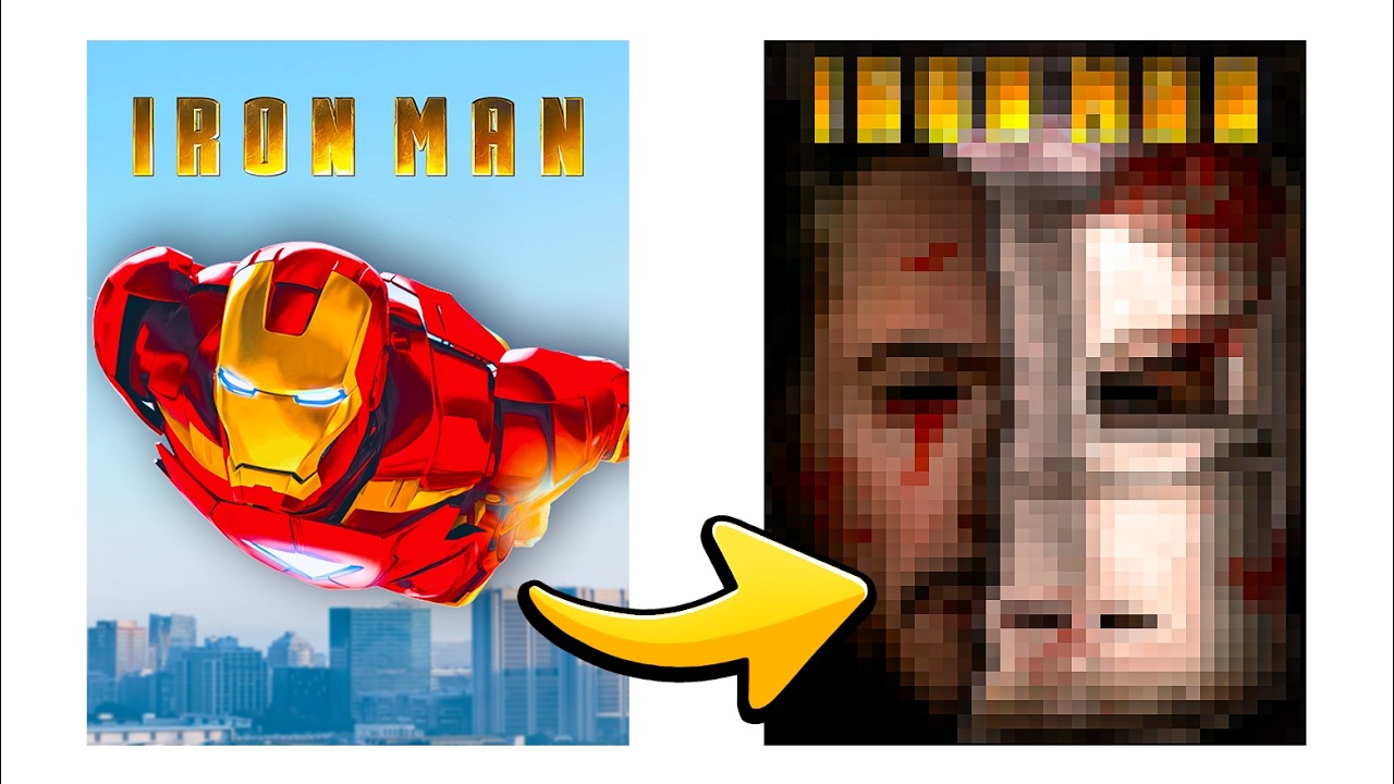 Я сделал постеры ужасов Marvel