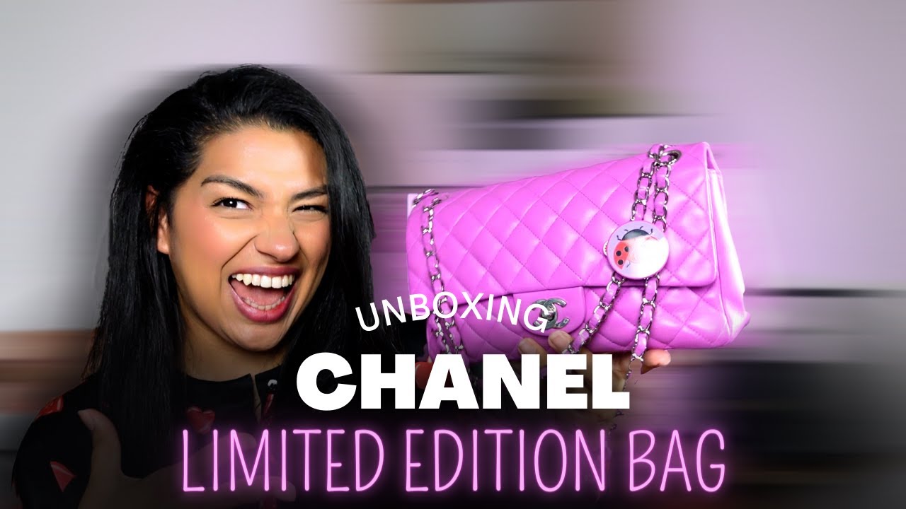 CHANEL LIMITED EDITION UNBOXING 2022 l LADYBUG BAG l VINTAGE BAG l 31 DAYS OF UNBOXINGS l 📦 DAY 5